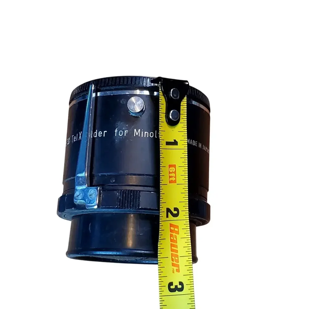 Spiratone Plura-Coat Auto 3x Telxtender Lens for Minolta
